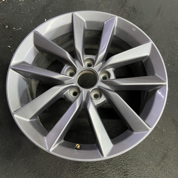 17" CIVIC 19-20 17x7 , factory installed, EX , Coupe Original OEM Wheel Rim - Side Profile