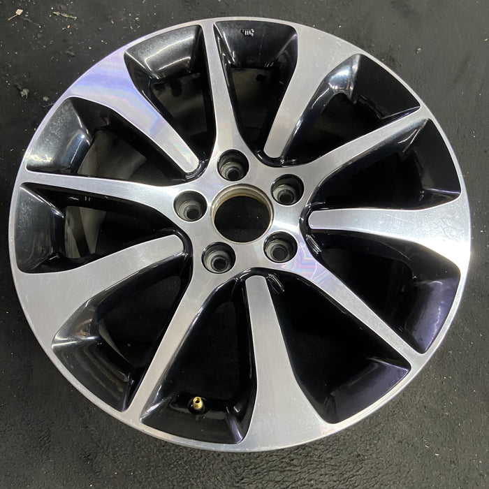 17" TLX 15-17 17x7.5 Original OEM Wheel Rim - Side Profile