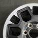 17" TACOMA 24-25 17x7.5, black Original OEM Wheel Rim - Side Profile