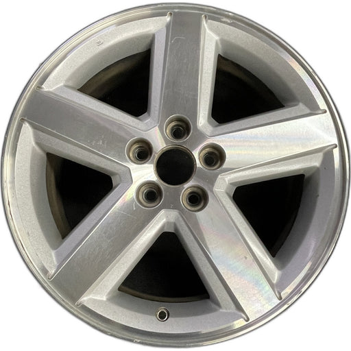 18" AVENGER 08-09 18x7, , , machined finish Original OEM Wheel Rim - Front View