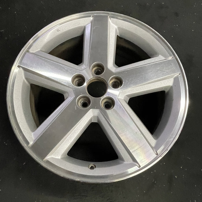 18" AVENGER 08-09 18x7, , , machined finish Original OEM Wheel Rim - Side Profile
