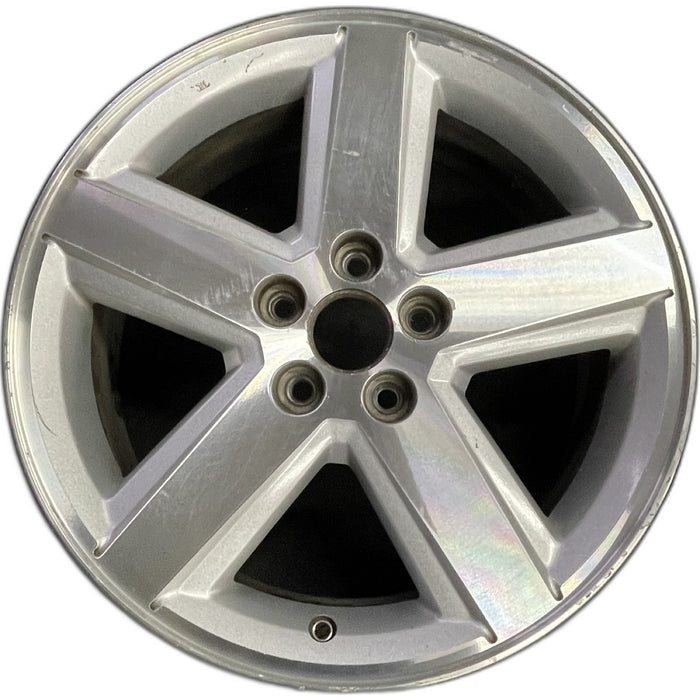18" AVENGER 08-09 18x7, , , machined finish Original OEM Wheel Rim - Front View