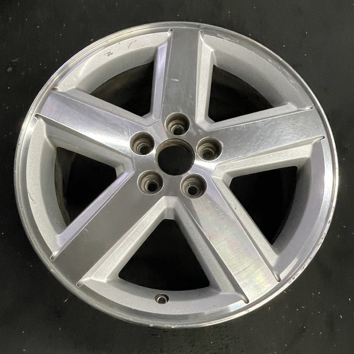 18" AVENGER 08-09 18x7, , , machined finish Original OEM Wheel Rim - Side Profile