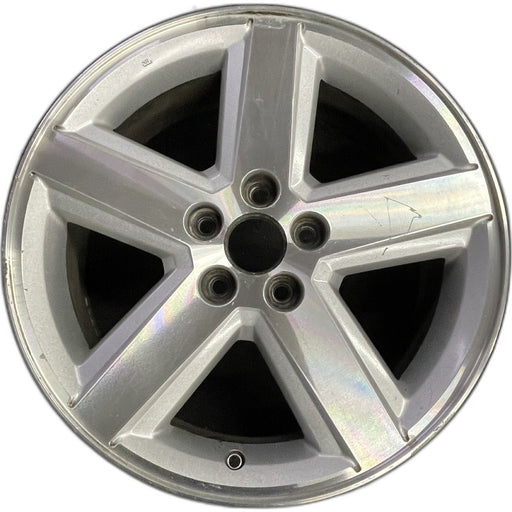 18" AVENGER 08-09 18x7, , , machined finish Original OEM Wheel Rim - Front View