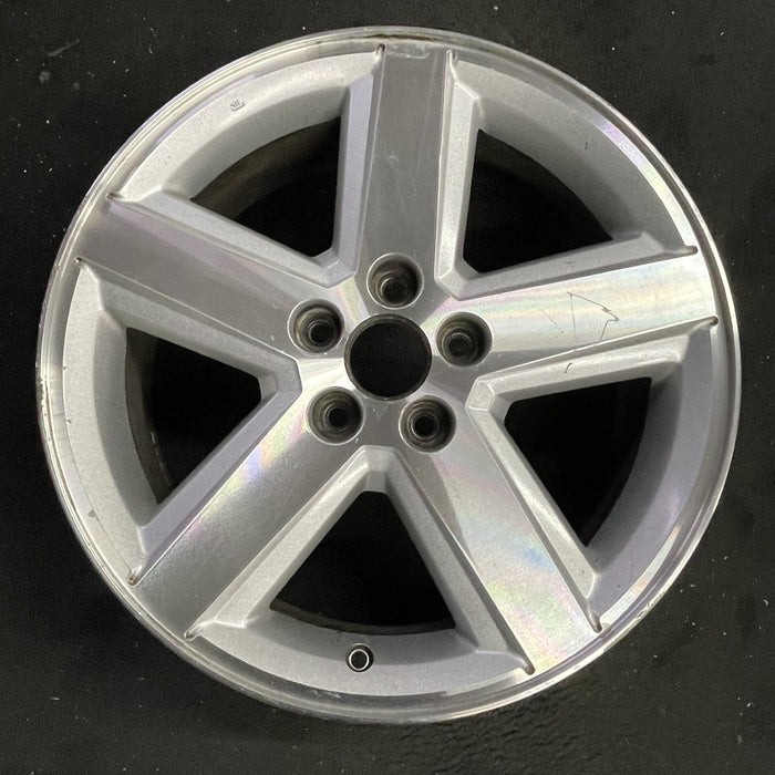 18" AVENGER 08-09 18x7, , , machined finish Original OEM Wheel Rim - Angle View