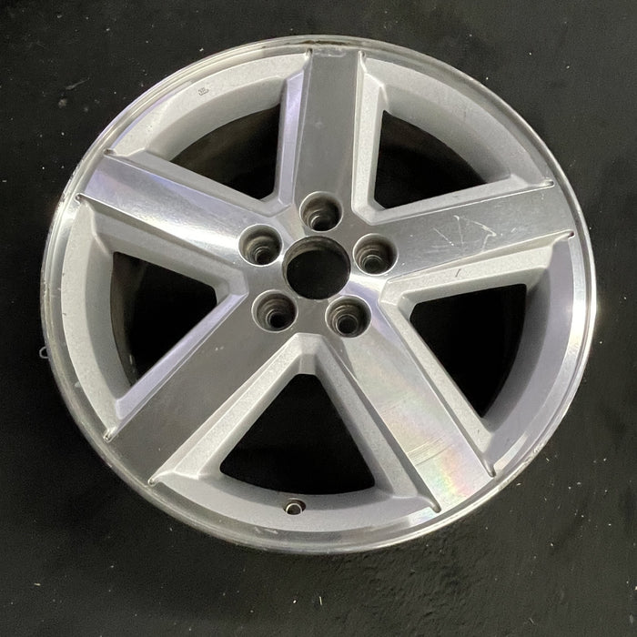 18" AVENGER 08-09 18x7, , , machined finish Original OEM Wheel Rim - Side Profile