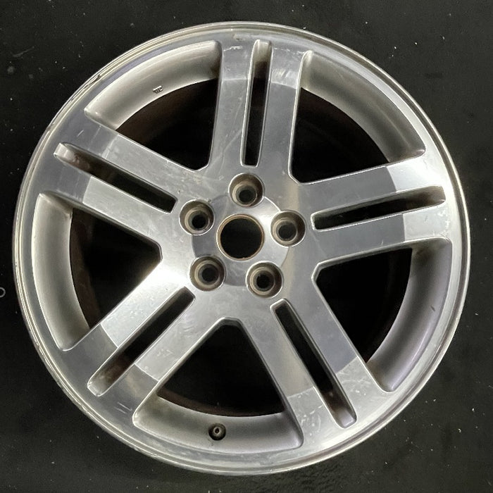18" CHARGER 06 18x7.5 10 spoke 5 pairs polished w/o black accent Original OEM - Front View