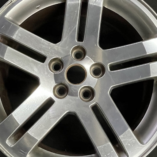 18" CHARGER 06 18x7.5 10 spoke 5 pairs polished w/o black accent Original OEM - Angle View