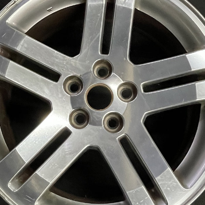 18" CHARGER 06 18x7.5 10 spoke 5 pairs polished w/o black accent Original OEM - Angle View