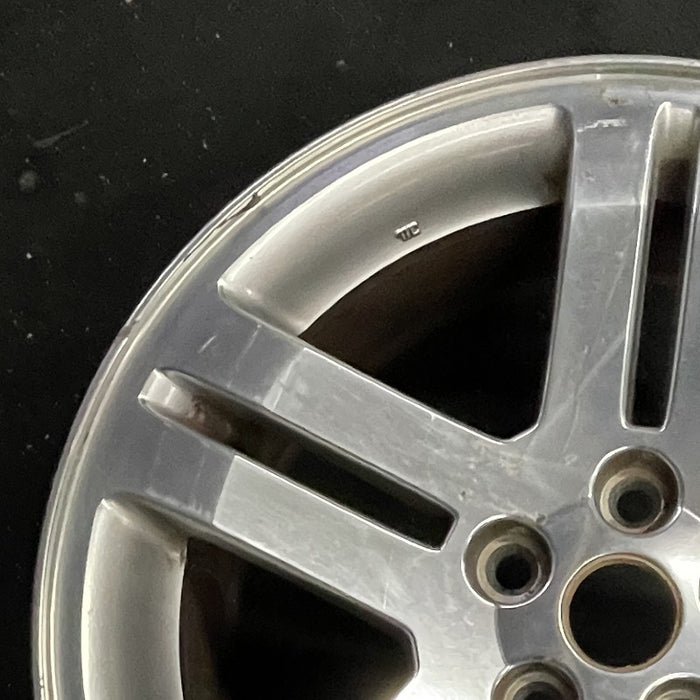 18" CHARGER 06 18x7.5 10 spoke 5 pairs polished w/o black accent Original OEM - Side Profile