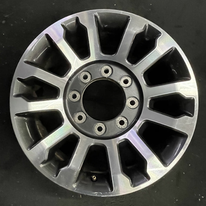 18" FORD F250SD PICKUP 20 18x8, aluminum, 12 spoke , Original OEM Wheel Rim - Angle View