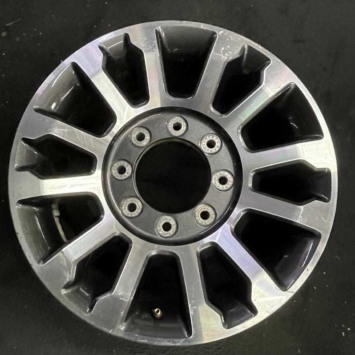 18" FORD F250SD PICKUP 20 18x8, aluminum, 12 spoke , Original OEM Wheel Rim - Angle View