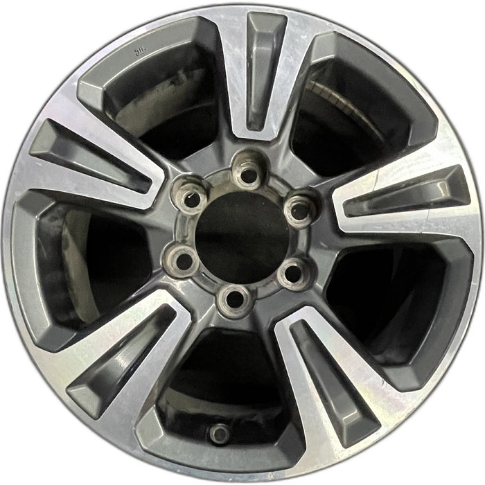 17" TACOMA 16-19 17x7.5, alloy Original OEM Wheel Rim - Front View