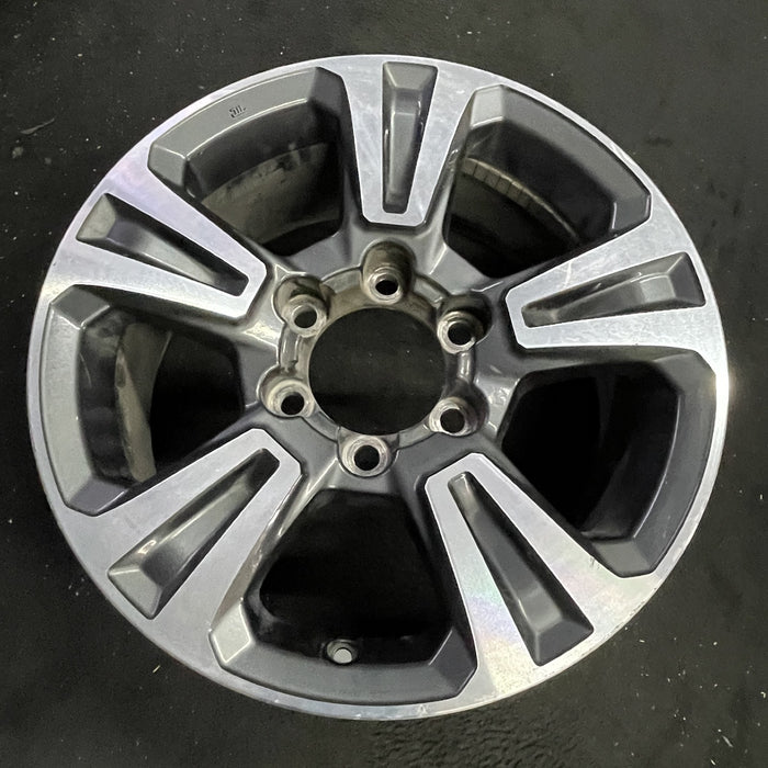 17" TACOMA 16-19 17x7.5, alloy Original OEM Wheel Rim - Side Profile