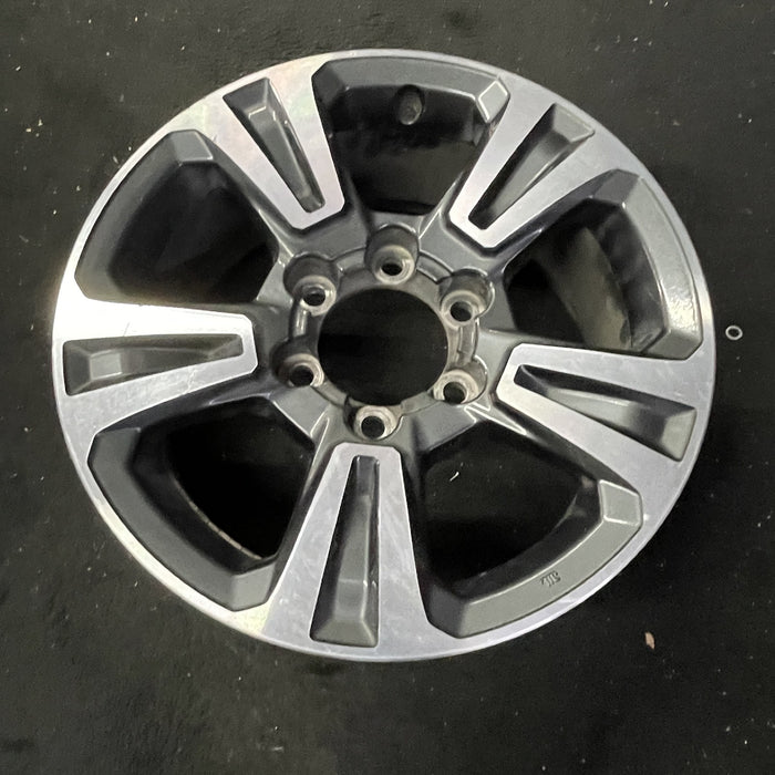 17" TACOMA 16-19 17x7.5, alloy Original OEM Wheel Rim - Close-Up Detail