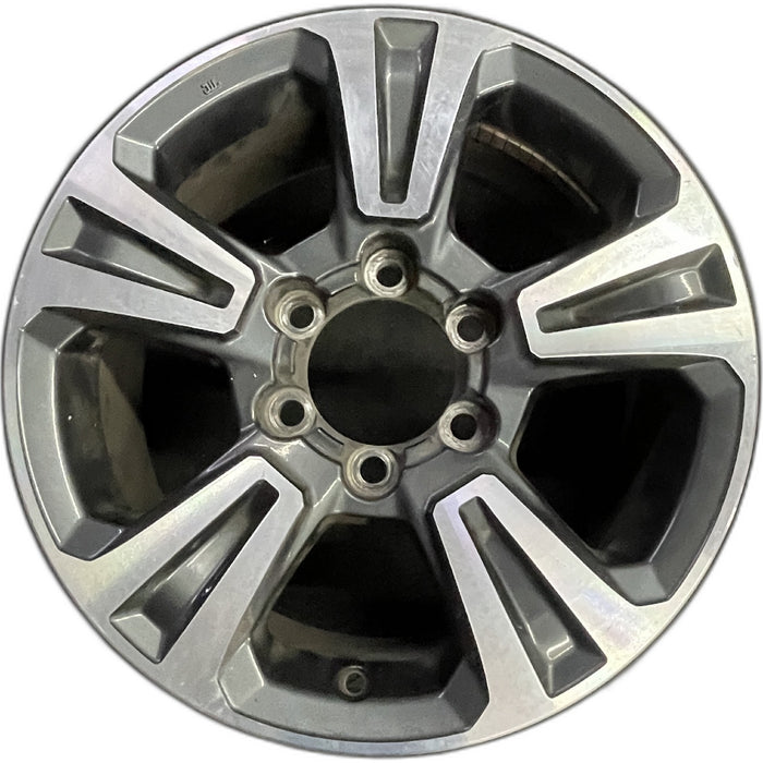 17" TACOMA 16-19 17x7.5, alloy Original OEM Wheel Rim - Front View