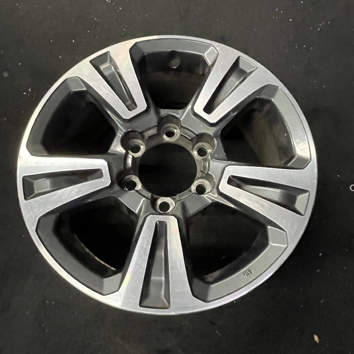 17" TACOMA 16-19 17x7.5, alloy Original OEM Wheel Rim - Close-Up Detail