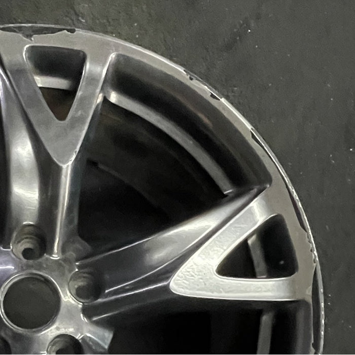 19" 370Z 10 19x9 alloy frt 5 spoke w/40th Anniversary Original OEM Wheel Rim - Close-Up Detail
