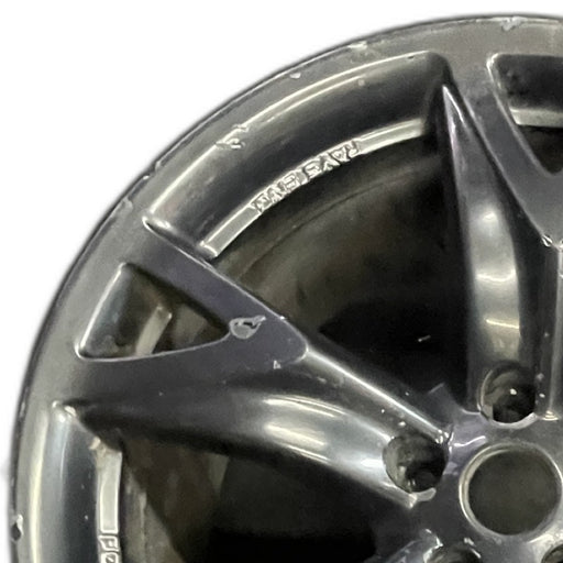 19" 370Z 10 19x10 alloy rear 5 spoke w/40th Anniversary Original OEM Wheel Rim - Angle View