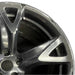 19" 370Z 10 19x10 alloy rear 5 spoke w/40th Anniversary Original OEM Wheel Rim - Side Profile