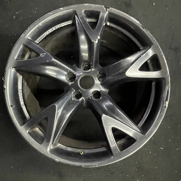19" 370Z 10 19x10 alloy rear 5 spoke w/40th Anniversary Original OEM Wheel Rim - Additional View