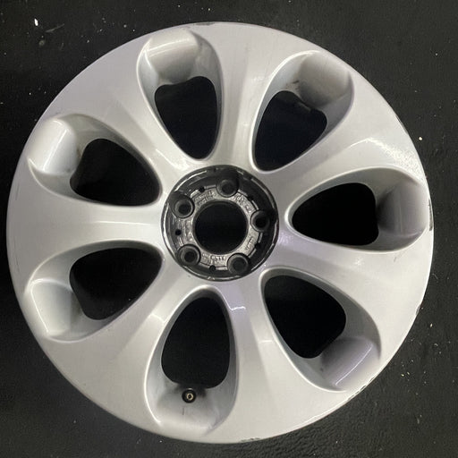 19" BMW 645i 04-05 19x8.5 , 7 spoke, flared spoke Original OEM Wheel Rim - Angle View