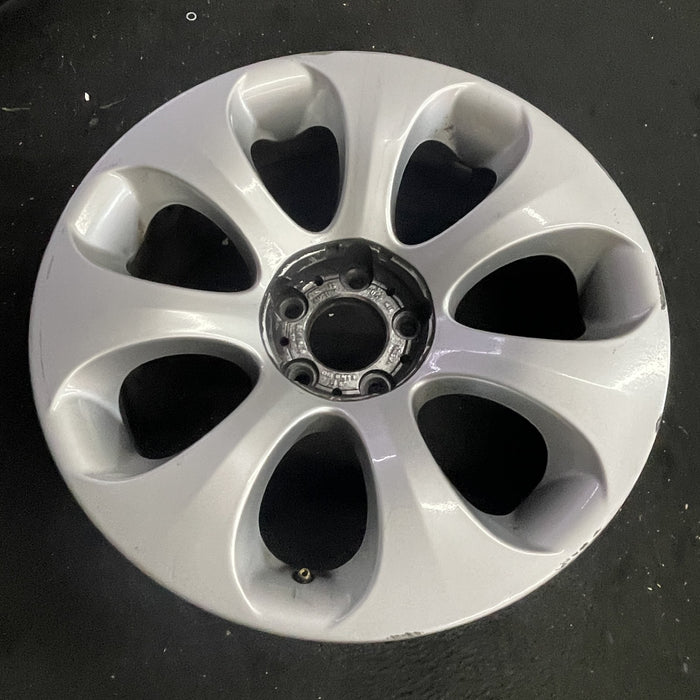 19" BMW 645i 04-05 19x8.5 , 7 spoke, flared spoke Original OEM Wheel Rim - Side Profile