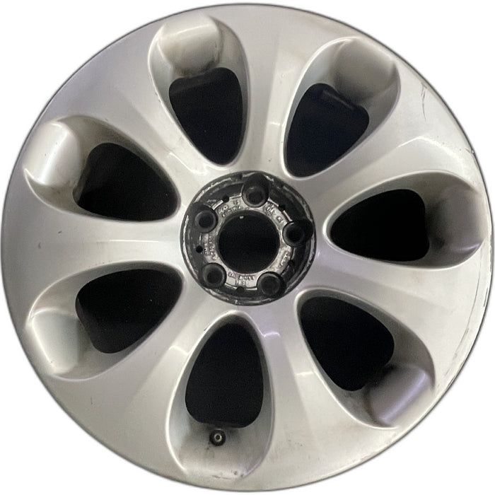 19" BMW 645i 04-05 19x8.5 , 7 spoke, flared spoke Original OEM Wheel Rim - Front View