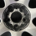 19" BMW 645i 04-05 19x8.5 , 7 spoke, flared spoke Original OEM Wheel Rim - Back View