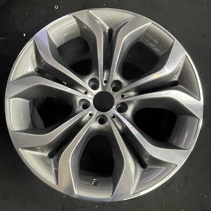 20" BMW X5 14-17 20x11 , 5 spoke, Y spoke Original OEM Wheel Rim - Angle View