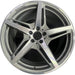 20" MERCEDES GT 16 190 Type; 20x11 5 split spokes gray Original OEM Wheel Rim - Front View