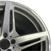 20" MERCEDES GT 16 190 Type; 20x11 5 split spokes gray Original OEM Wheel Rim - Side Profile