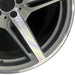 20" MERCEDES GT 16 190 Type; 20x11 5 split spokes gray Original OEM Wheel Rim - Close-Up Detail