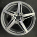 20" MERCEDES GT 16 190 Type; 20x11 5 split spokes gray Original OEM Wheel Rim - Additional View