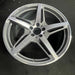 20" MERCEDES GT 16 190 Type; 20x11 5 split spokes gray Original OEM Wheel Rim - View 7