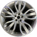 21" RANGE ROVER SPORT 14-15 21x9.5 alloy 15 spoke machined 2 te Original OEM - Front View