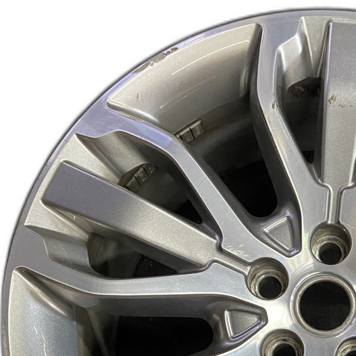 21" RANGE ROVER SPORT 14-15 21x9.5 alloy 15 spoke machined 2 te Original OEM - Angle View