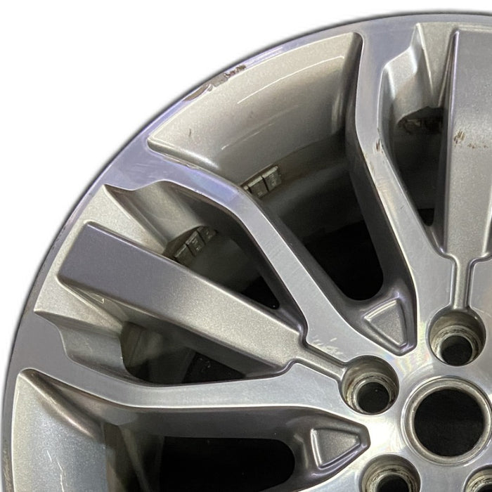 21" RANGE ROVER SPORT 14-15 21x9.5 alloy 15 spoke machined 2 te Original OEM - Angle View