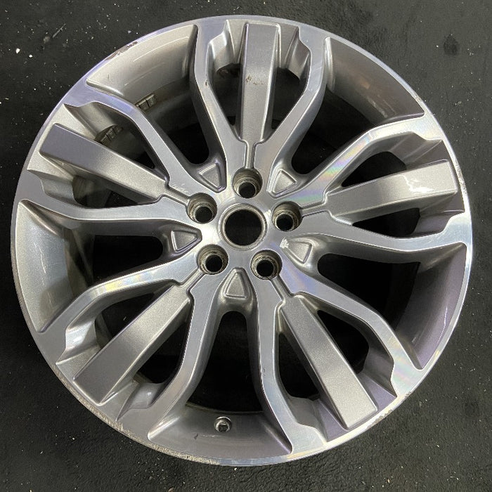 21" RANGE ROVER SPORT 14-15 21x9.5 alloy 15 spoke machined 2 te Original OEM - Additional View