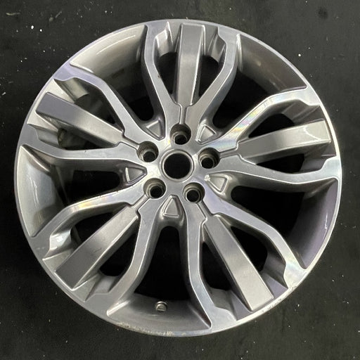 21" RANGE ROVER SPORT 14-15 21x9.5 alloy 15 spoke machined 2 te Original OEM - Front View