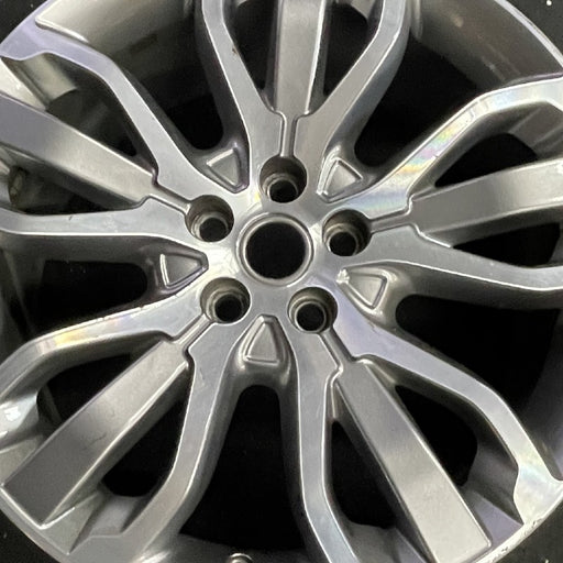 21" RANGE ROVER SPORT 14-15 21x9.5 alloy 15 spoke machined 2 te Original OEM - Angle View