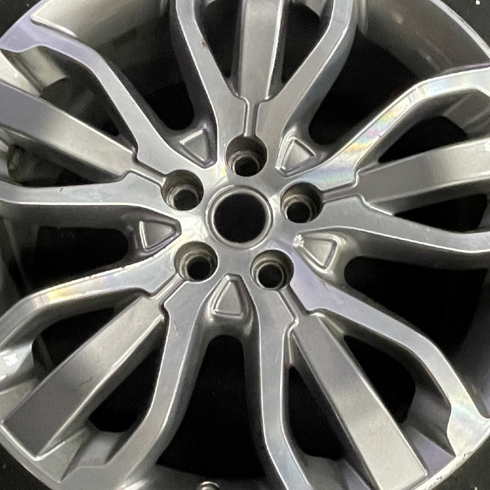 21" RANGE ROVER SPORT 14-15 21x9.5 alloy 15 spoke machined 2 te Original OEM - Angle View