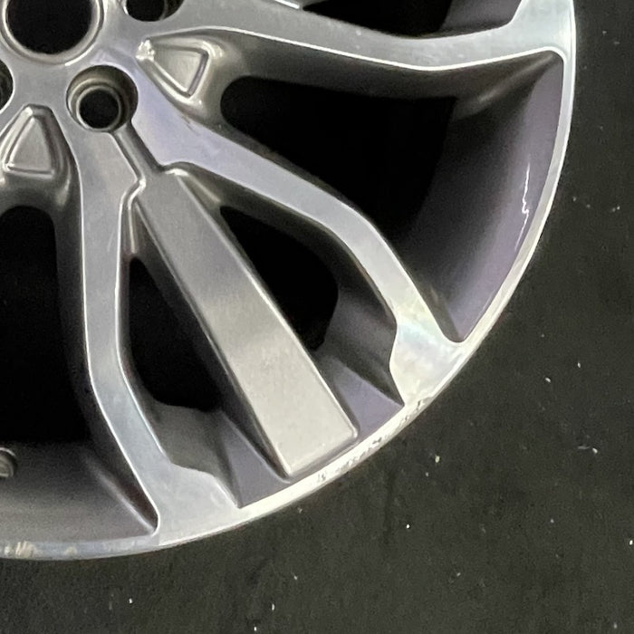 21" RANGE ROVER SPORT 14-15 21x9.5 alloy 15 spoke machined 2 te Original OEM - Back View