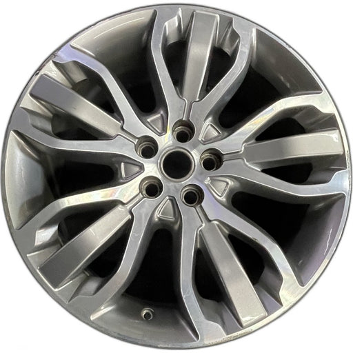 21" RANGE ROVER SPORT 14-15 21x9.5 alloy 15 spoke machined 2 te Original OEM - Front View