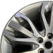 21" RANGE ROVER SPORT 14-15 21x9.5 alloy 15 spoke machined 2 te Original OEM - Angle View