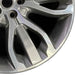 21" RANGE ROVER SPORT 14-15 21x9.5 alloy 15 spoke machined 2 te Original OEM - Close-Up Detail