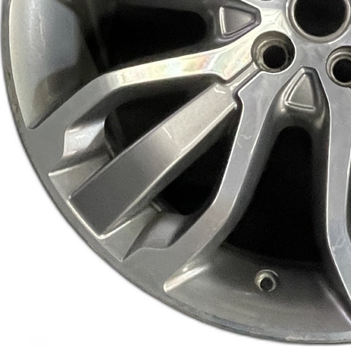 21" RANGE ROVER SPORT 14-15 21x9.5 alloy 15 spoke machined 2 te Original OEM - Back View