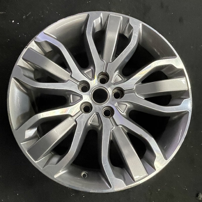 21" RANGE ROVER SPORT 14-15 21x9.5 alloy 15 spoke machined 2 te Original OEM - Additional View