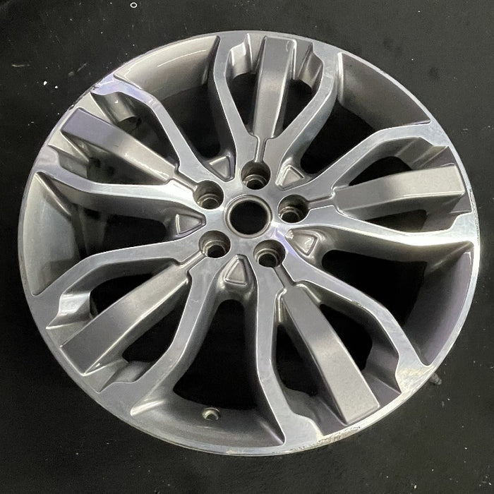 21" RANGE ROVER SPORT 14-15 21x9.5 alloy 15 spoke machined 2 te Original OEM - View 7