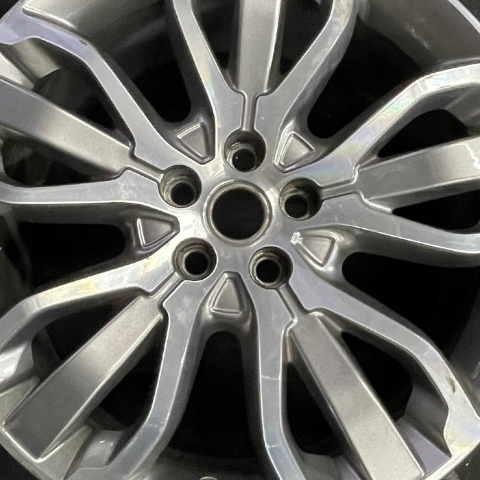 21" RANGE ROVER SPORT 14-15 21x9.5 alloy 15 spoke machined 2 te Original OEM - Angle View